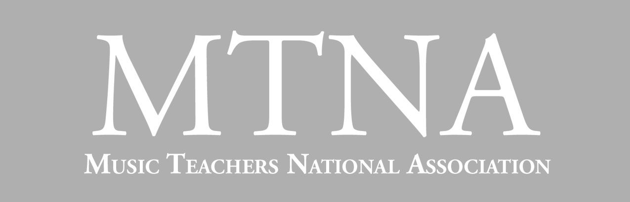 A gray and white logo for the teachers national association.